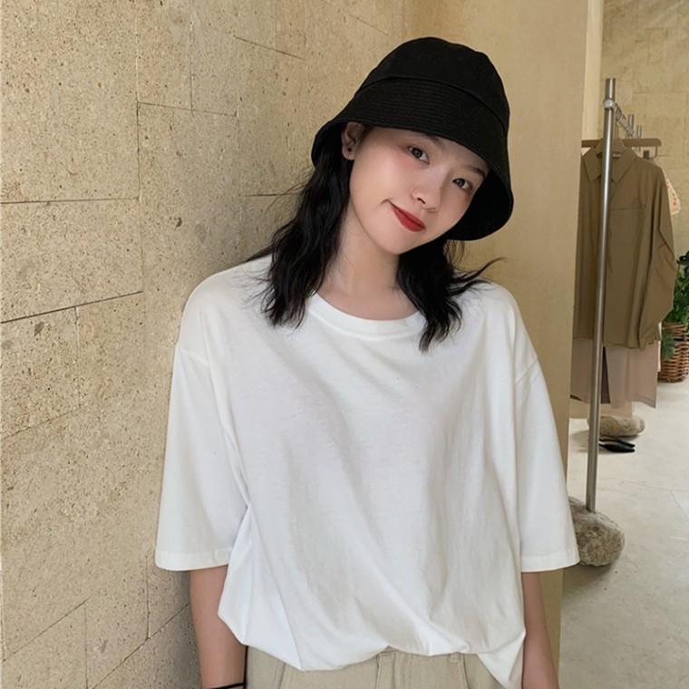 버킷햇 벙거지 코튼 여성 봄여름 캐주얼 모자 데일리