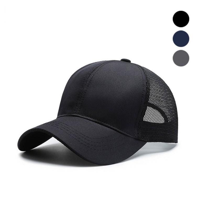 남여공용 여름철 시원한 메쉬 통풍 볼캡 그물 모자
