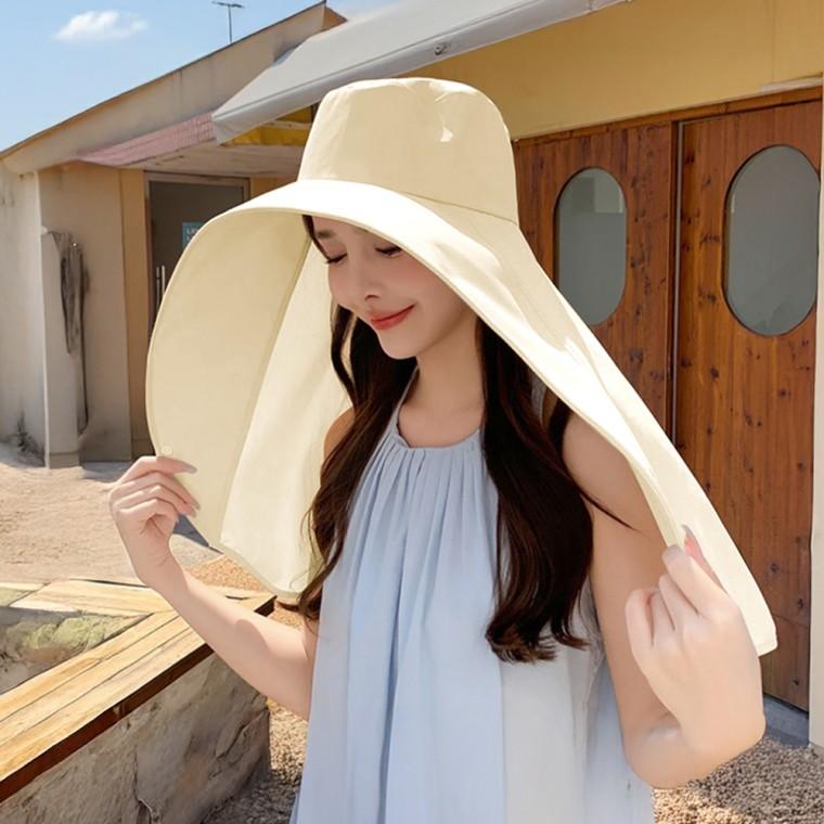 여성 여름모자 챙넓은 햇빛차단 러닝 버킷햇 작업 밭일 썬바이저