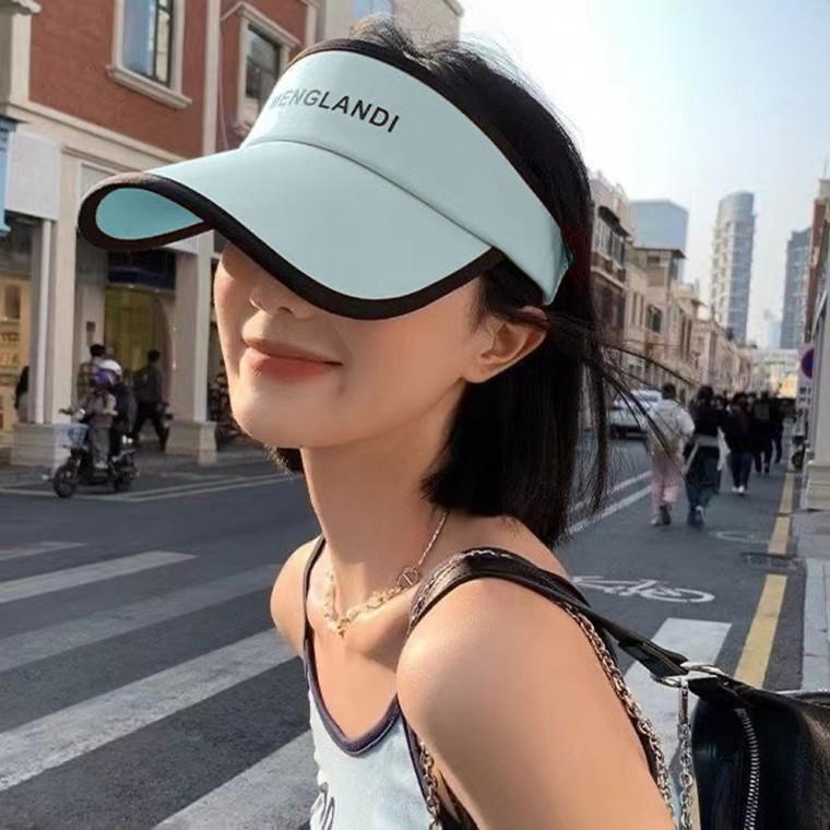 여름 썬캡 자외선차단 썬바이저 와이드 챙모자 골프모자 햇빛가리개