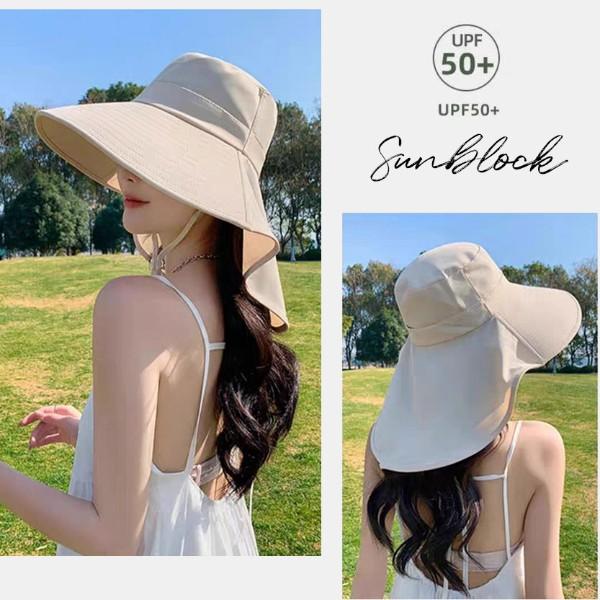 자외선 완벽차단 와이드 플랩캡 여름모자 (TW)