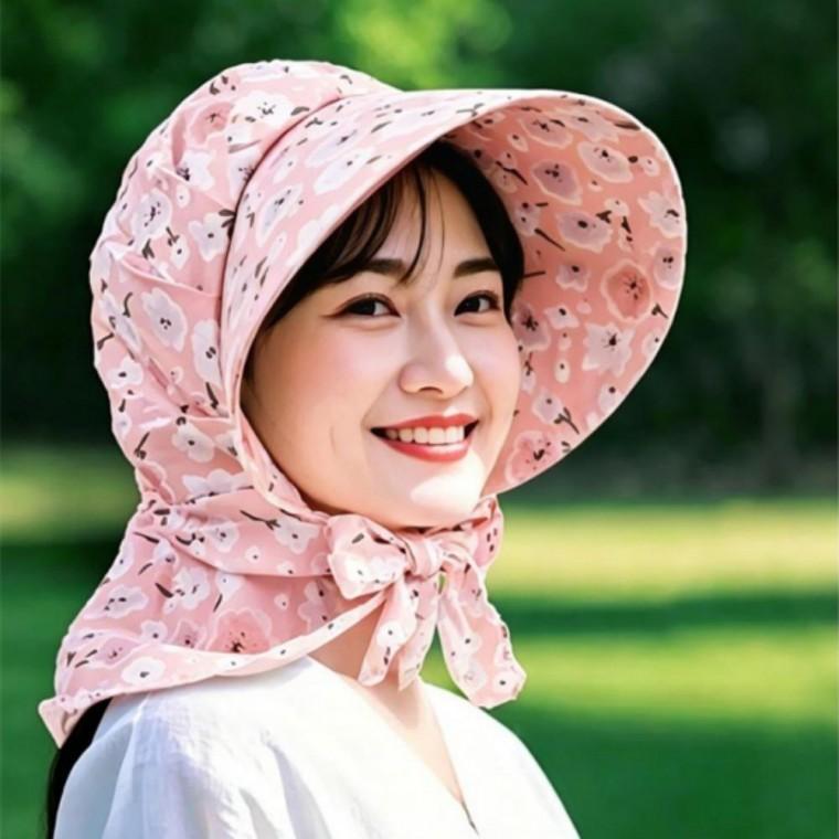 여름 농사모자 자외선차단 썬캡 케이프 작업모자