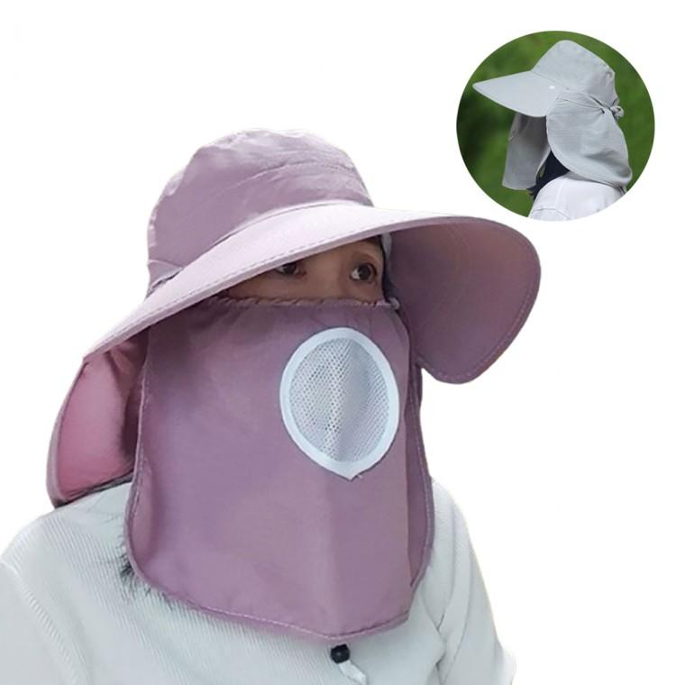 여름 자외선차단 챙모자 올커버 지지미원단 농사모자 등산모자