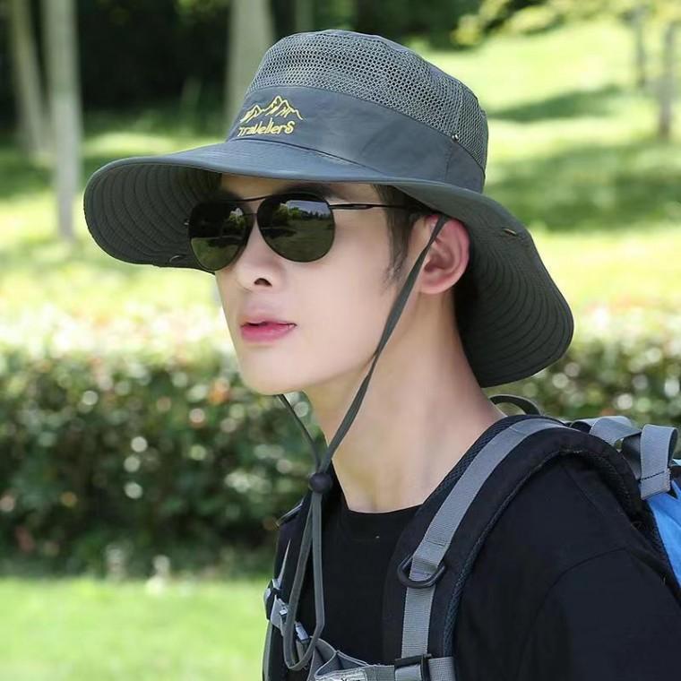 사파리햇 캠핑 버킷햇 여름 모자 등산 공용 낚시 메쉬