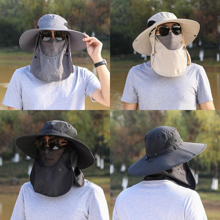 UV 차단 썬캡 햇빛 자외선 여름 캠핑 등산 모자