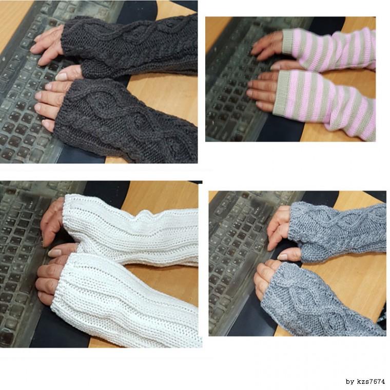 (세일) 겨울 필수 암워머 팔토시 니트 따뜻함