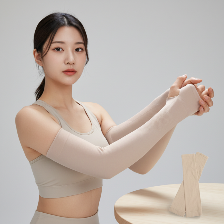 자외선 차단 골프 쿨토시 살색 팔토시 문신 타투 커버 가리개 쿨링 팔커버