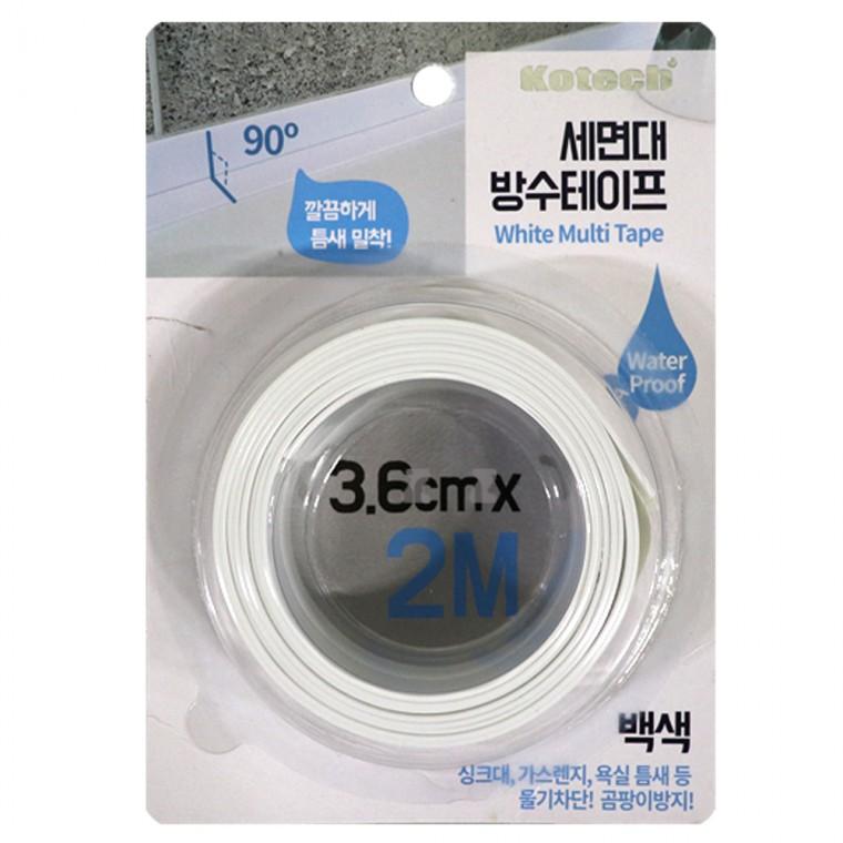 코텍 화이트 방수테이프 K-7508-H/화이트테이프/초강력 접착/다목적 테이프/테프/곰팡이차단