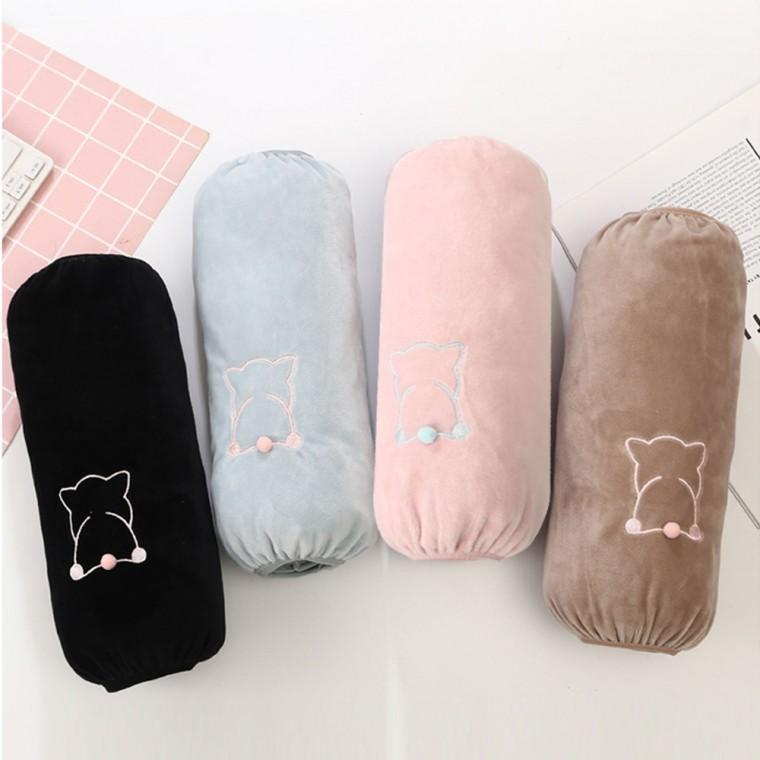 강아지 / leaf 벨벳 겨울 팔 토시 포근한토시 작업 사무 용