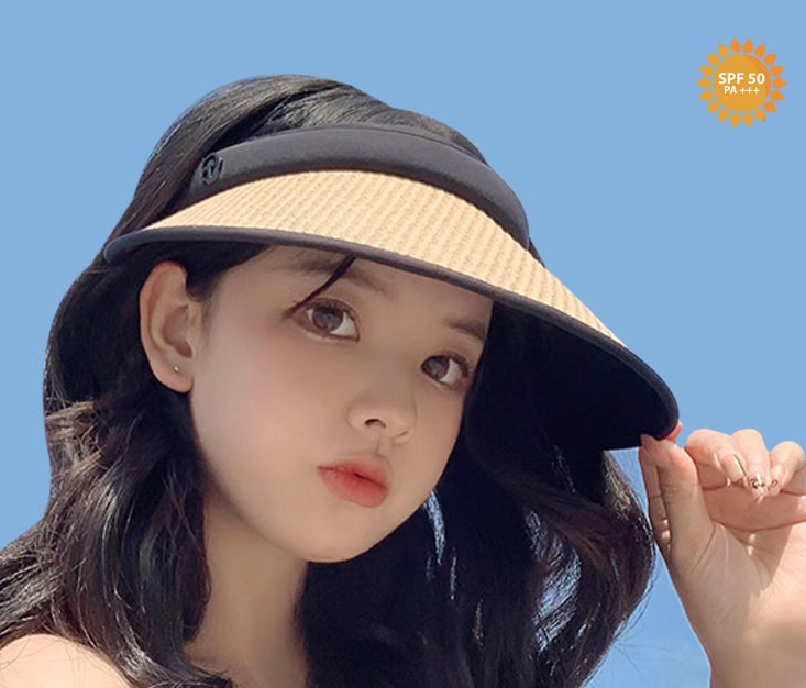 라탄 라피아 썬캡