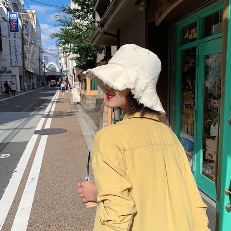 빈티지 벙거지 모자/면모자/버킷햇/ 썬캡/여성모자/여자모자