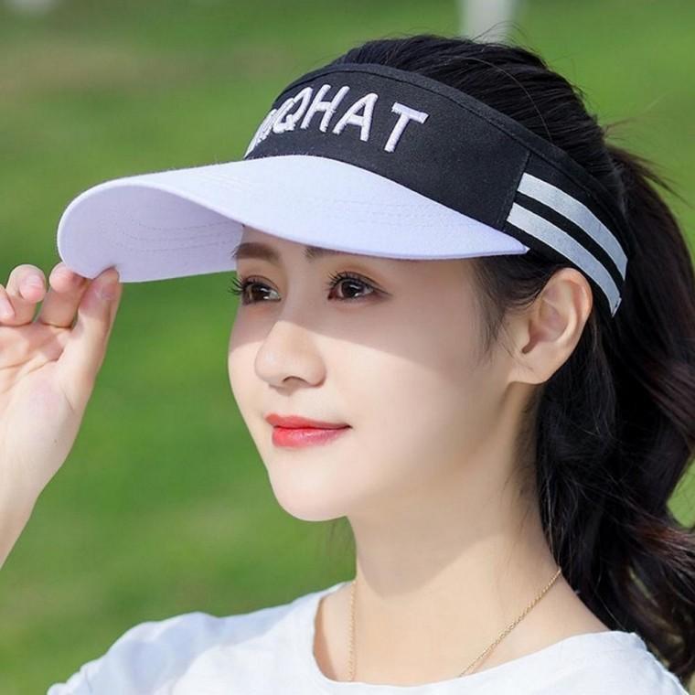 넓은챙 스포츠 골프모자썬캡 데일리 햇빛가리개 모자