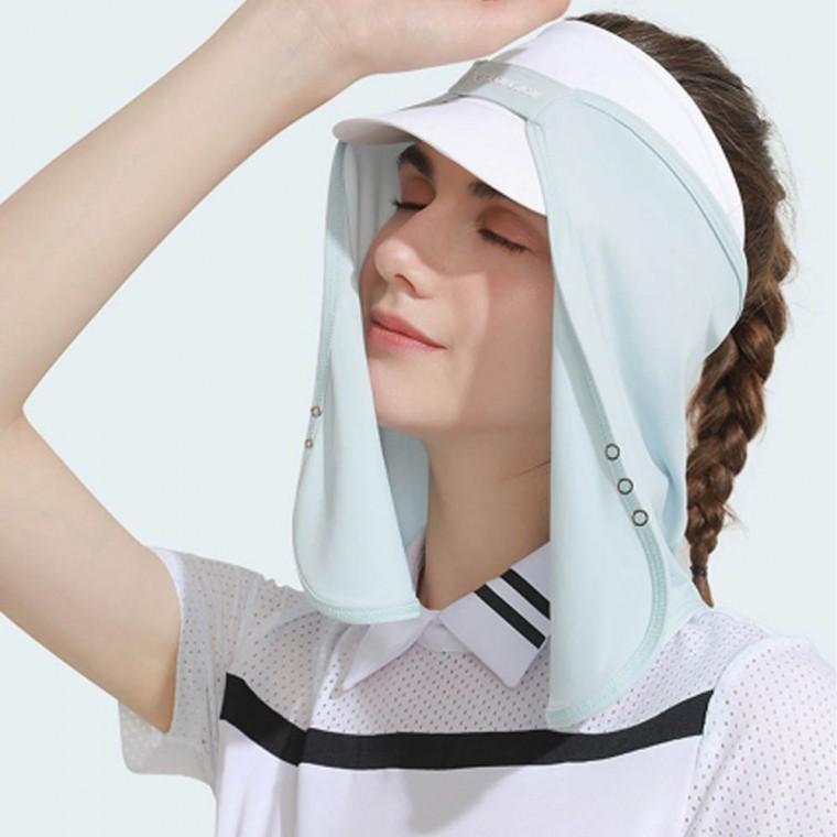 여름 골프 썬캡 자외선차단 얼굴 목 가리개 모자 xtj90