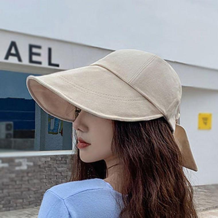여성 외출 나들이 자외선 햇빛 가리개 모자 썬캡 힙합 래퍼 니트 벙거지 스타일 여행