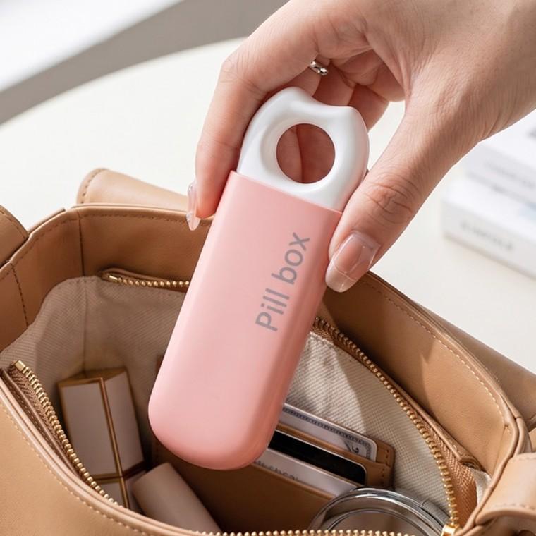 휴대용 약 케이스 미니 알약통 여행용 약 보관통 약통 소분통 영양제 보관함