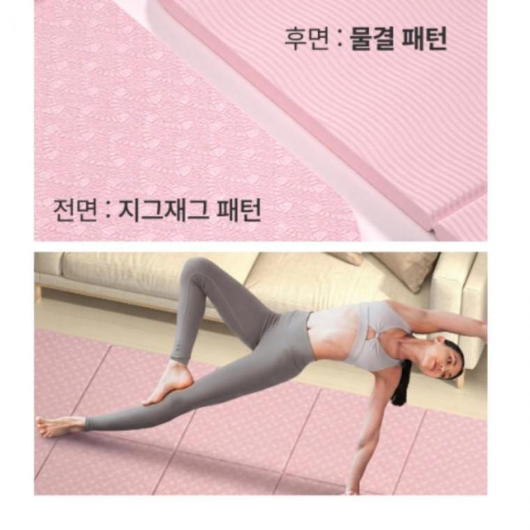 휴대용 요가 접이식 운동 필라테스 요가 운동 휴대용 매트 기구