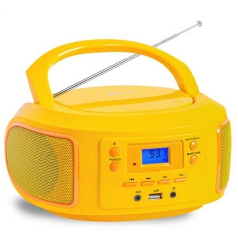 아남XP01 웨이브팝 CD플레이어 FM라디오 MP3 휴대용 스피커 가정용 AUX