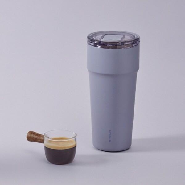 락앤락 메트로카페 세라믹 핸들텀블러 900ml 바이올렛 대용량텀블러 휴대용보틀