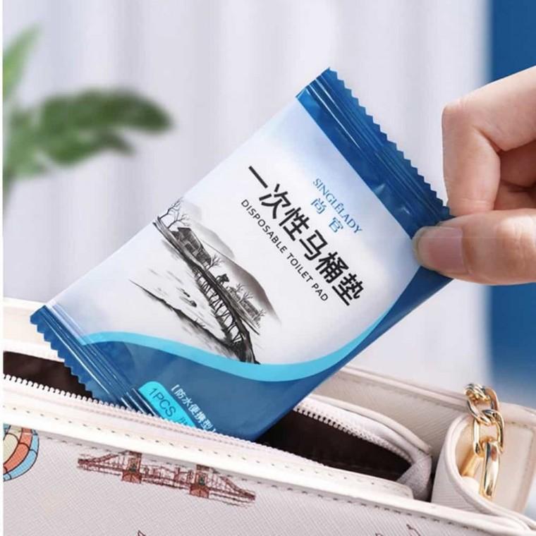 여행용 일회용 변기커버 시트 휴대용변기시트 1회용변기커버 변기커버시트