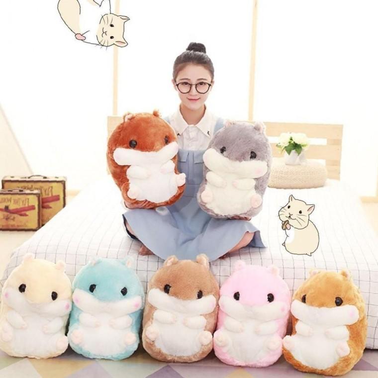 캐릭터 무릎 담요 핸드 워머 쿠션 겸용 휴대용 담요 베개