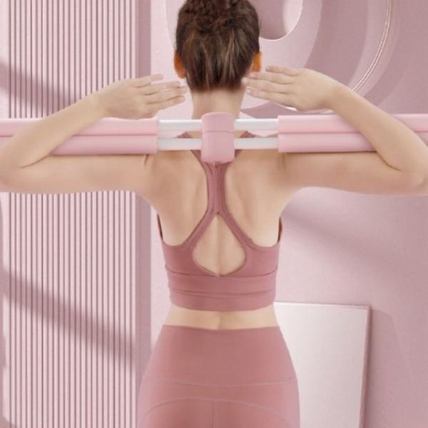 스트레칭 요가봉 자세 교정 스틱 필라테스