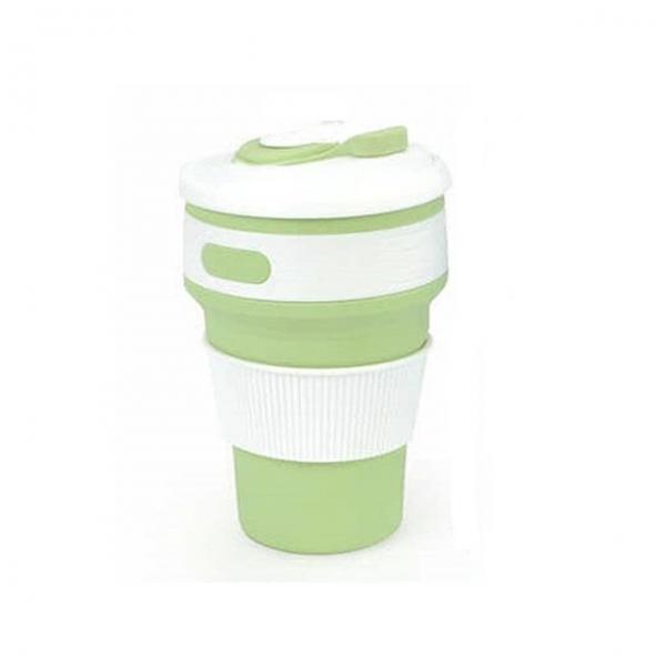 접이식 실리콘 머그컵 450ml (색상랜덤)