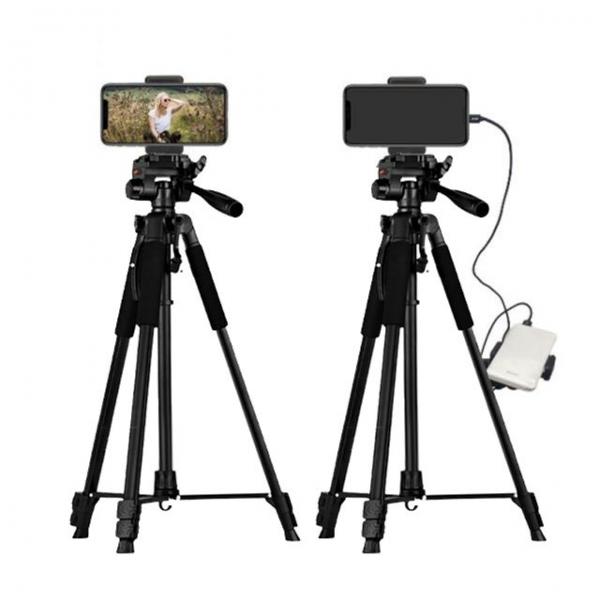 SMJ TP7400 스마트폰삼각대 방송장비 보조배터리장착