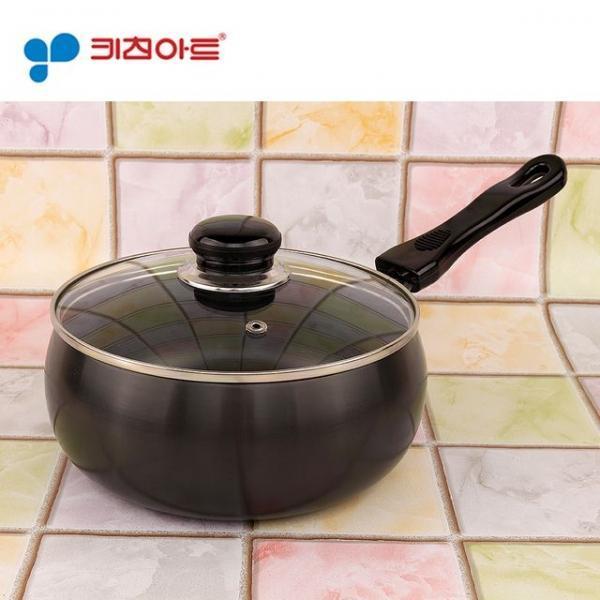 키친아트 쥬노블랙 경질냄비 20cm 편수