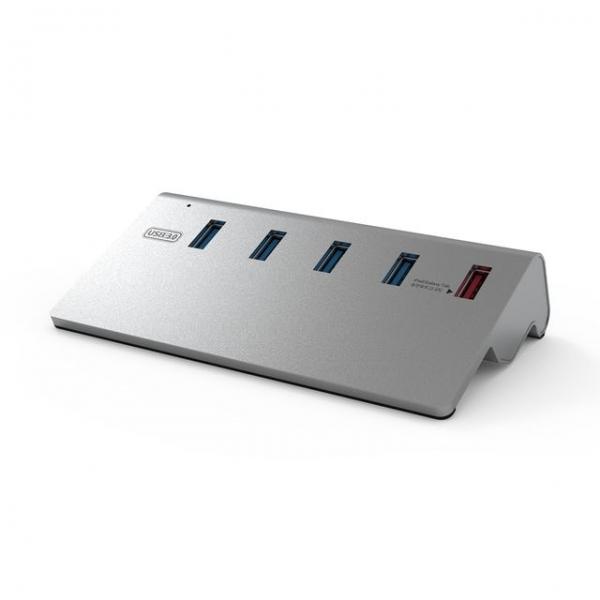 USB3.0 5포트 허브확장 퀵차지 유전원 노트북 PC 무선