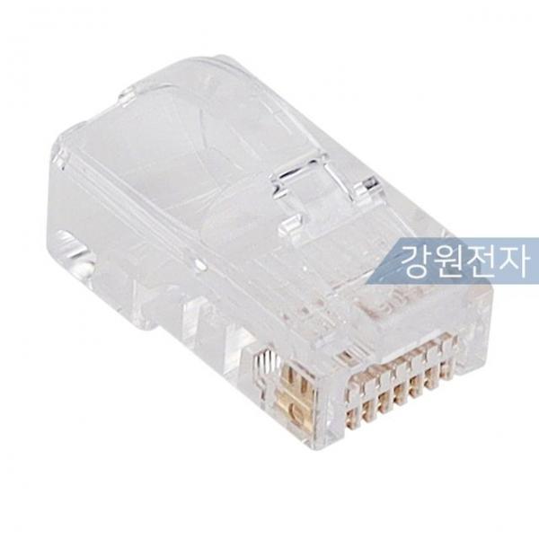 (LS전선) CAT.5e UTP RJ45 랜선 스냅 플러그(100개입)