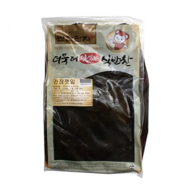 (냉장)반찬단지 간장깻잎4kg