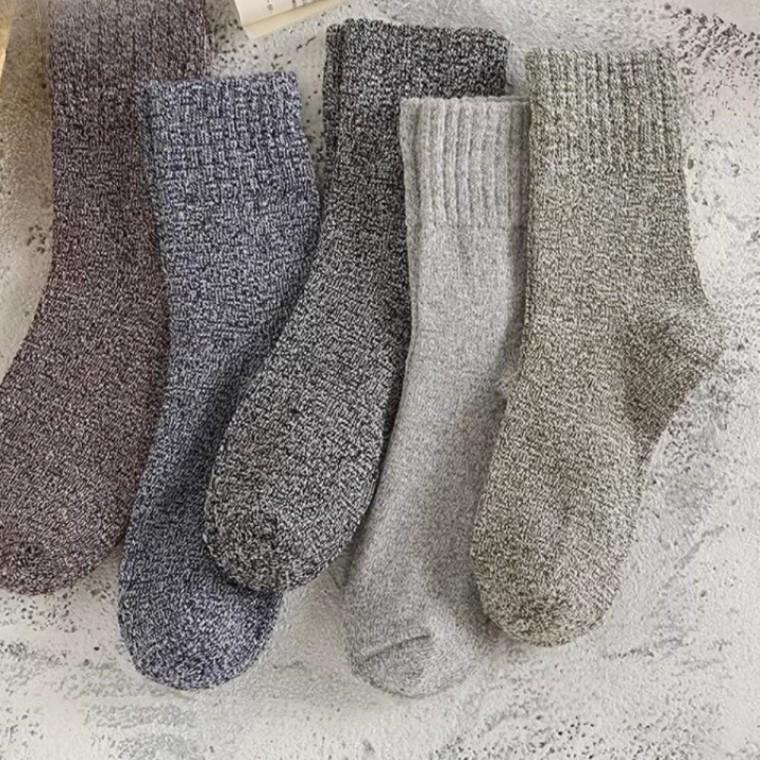 따뜻한 클래식 디자인 남성 가을 양말 데일리 캐주얼