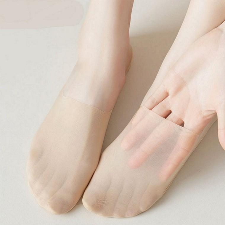 3컬러 쿨원단 여성 양말 실크 덧신 여름 페이크삭스