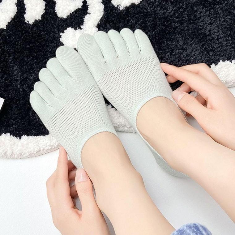 여름 발가락 덧신 시원한 페이크 토 삭스 안벗겨지는 여성 양말 통풍