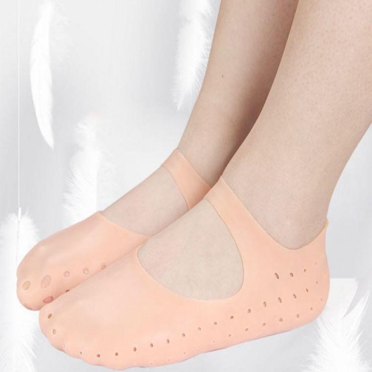 모이스처 실리콘 덧신 보습 여름 양말 풋케어 발바닥 각질