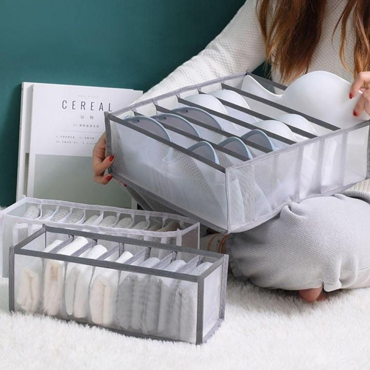 메쉬 옷장 서랍 칸막이 속옷 정리함 양말 수납함 서랍장