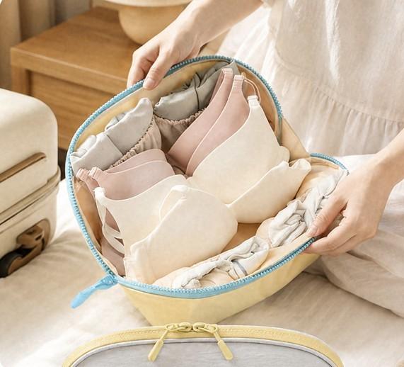 [인기템]여행용 브라 팬티 양말 파우치 화장품 파우치 방수 파우치백 속옷 메이크업박스 보관함