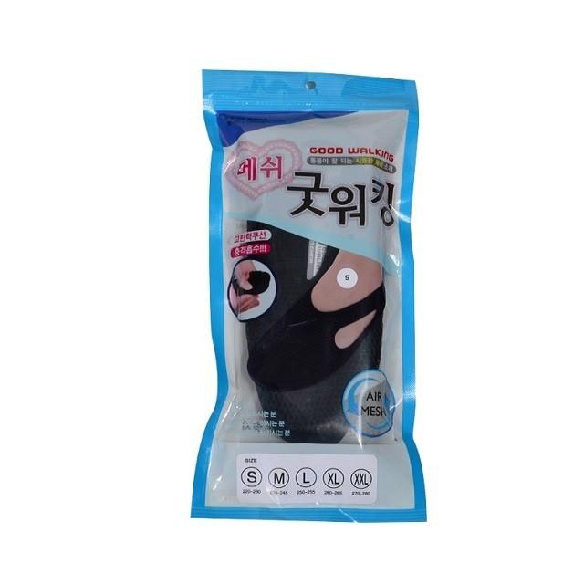 메쉬 충격흡수 쿠션 굿워킹 덧신 운동 홀서빙 양말