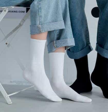 학생 교복 긴목 무지 양말 데일리양말 데일리삭스 베이직양말