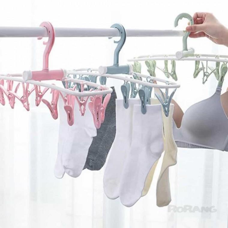 수건건조대 좁은집빨래건조대 실내빨래건조대 사각 양말 빨래집게