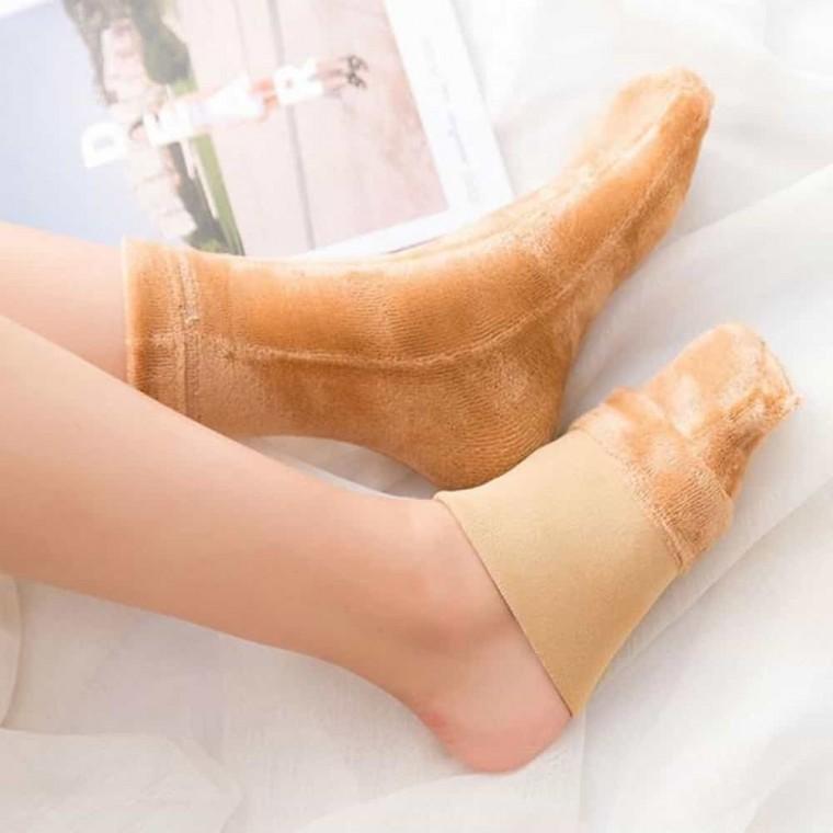 임산부수면양말 수면양말 사무실방한용품 융털 겨울양말