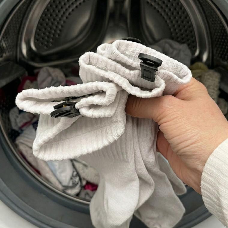 (20p) 빨래 정리 집게 고정클립 짝맞출 필요없는 양말 클립