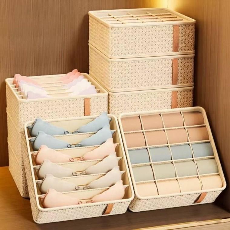 HIKT 1+1 속옷 브래지어 팬티 칸막이 양말정리함 정리함 보관함 수납함