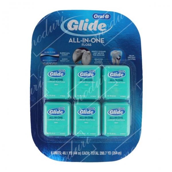 오랄비 글라이드 민트치실 6개입 구강관리 청소