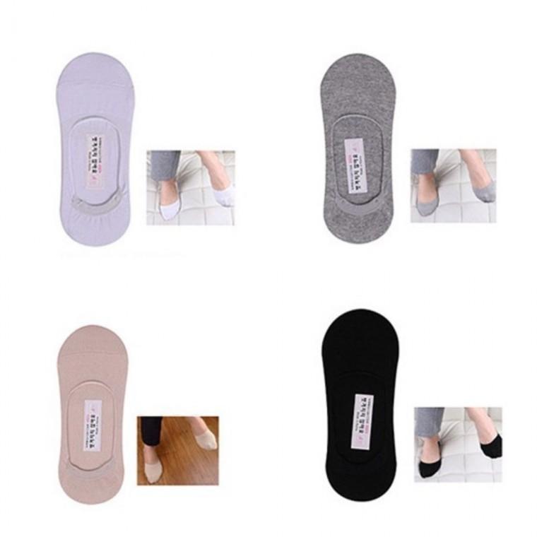 남성 덧신양말 남자 페이크삭스 실리콘 5개세트 랜덤 무지양말 남성발목양말