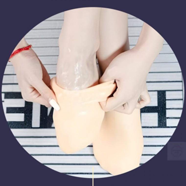 겨울철 발 보습 장갑양말 1쌍 발보습양말
