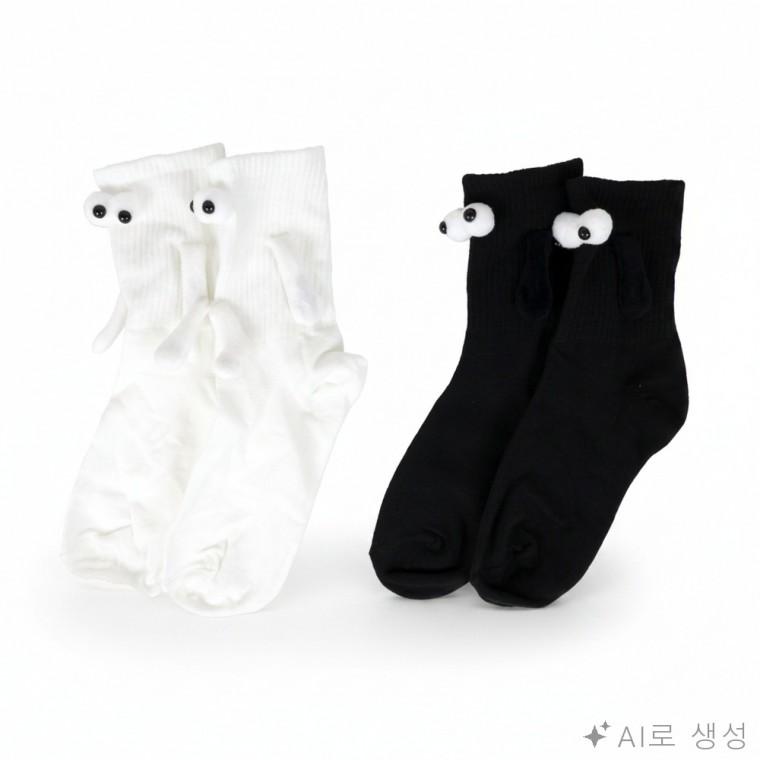 코디 귀여운 양말 삭스 레이스양말 자석양말
