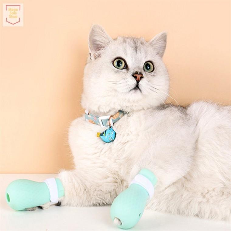 고양이 실리콘 양말 신발