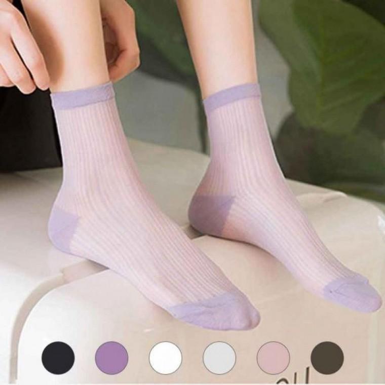 여름 발목 스타킹 안벗겨지는 시스루 양말 미끄럼 방지