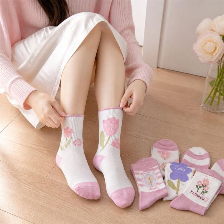 여성 발목양말 여자 데일리 발걸음